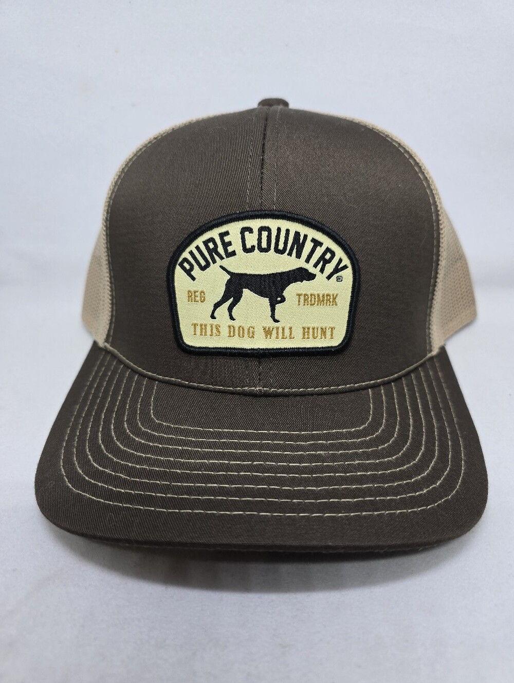 🐾🦌 Pure Country "This Dog Will Hunt" Trucker Hat | Snapback | Hunting Dog |